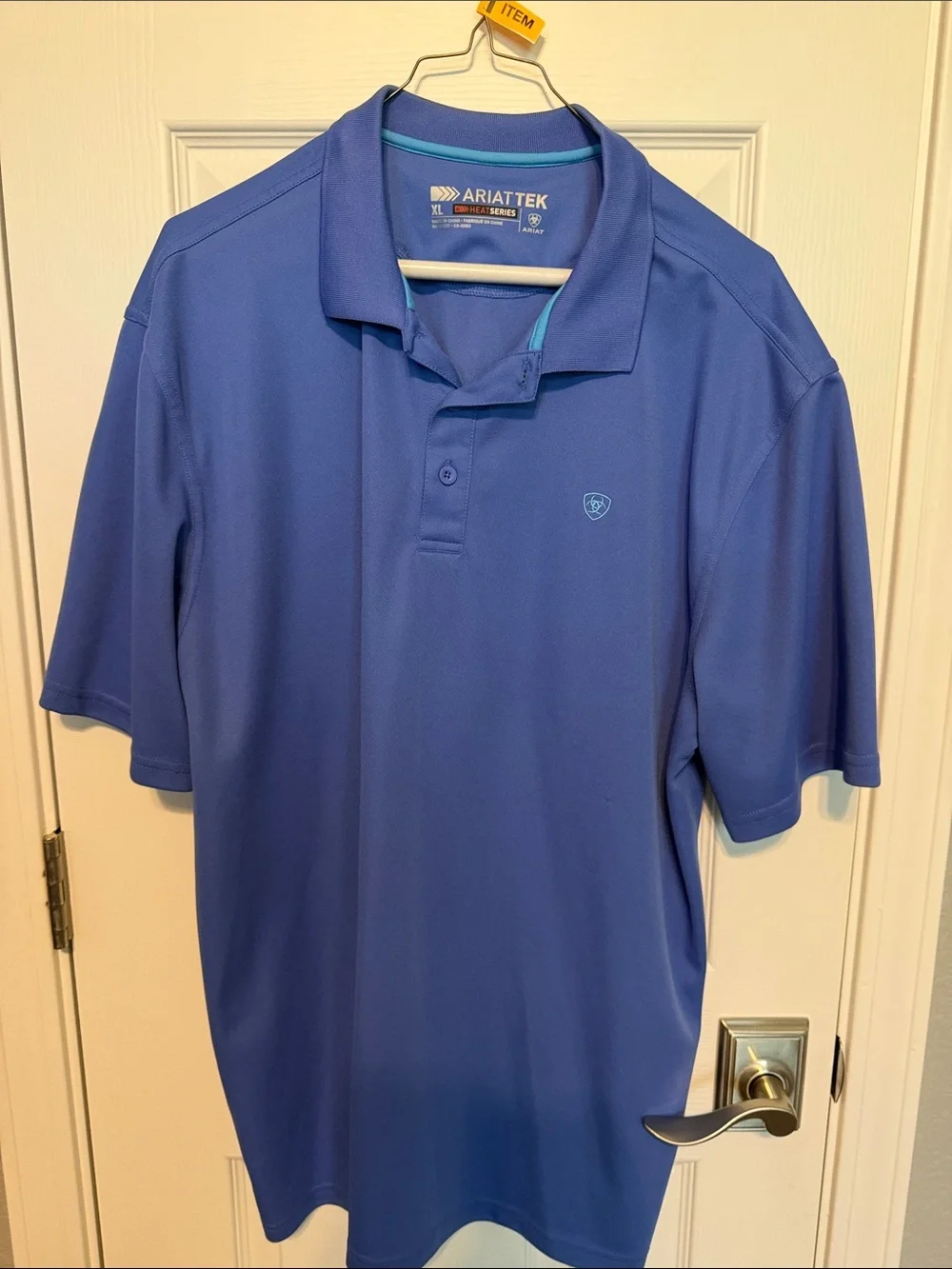 Ariat Men’s Royal Blue Performance Polo - Picture 1 of 3